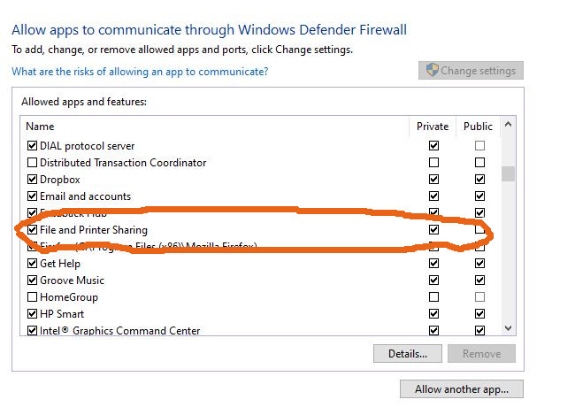 Windows 10 can't see shared folders -how to fix