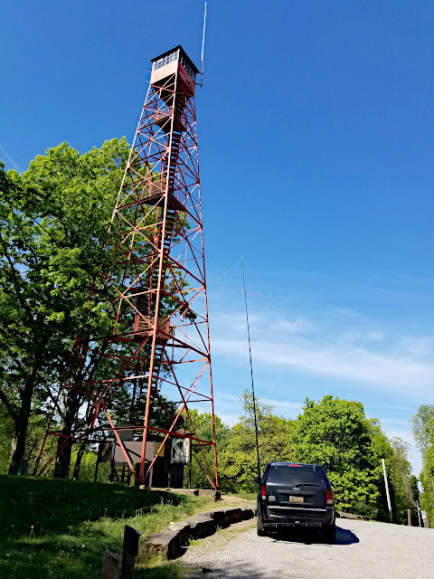 parks on the air POTA K-5444 Mohican Forest Fire Tower